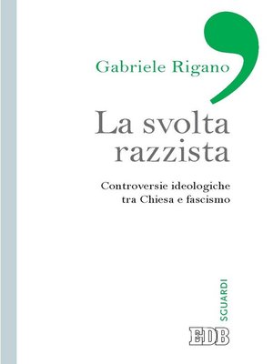 cover image of La Svolta razzista
